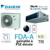 Daikin ADVANCE FDA200A driefasige ingebouwde statische hogedrukbuisverwarming