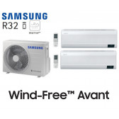 Samsung Windvrije Avant Bi-Split AJ050TXJ2KG + 1 AR07TXEAAWK + 1 AR12TXEAAWK