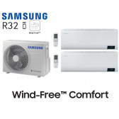 Samsung Wind-Free Comfort Bi-Split AJ050TXJ2KG + 1 AR07TXFCAWKN + 1 AR12TXFCAWKN