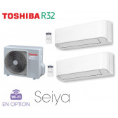Toshiba Seiya Bi-Split RAS-2M14U2AVG-E + 2 RAS-B07E2KVG-E