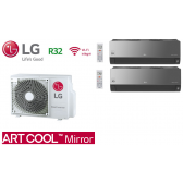 LG Bi-Split ARTCOOL MIRROR MU2R15.U13 + 2 X AM07BK.NSJ