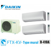 Daikin Bisplit inverter omkeerbaar 2MXS50H + 1 FTX20KV + 1 FTX25KV - R-410A