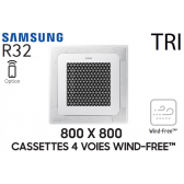 Samsung Windvrij 800 X 800 4-kanaals cassette AC140RN4DKG 3-fase