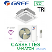 GREE Cassete U-MATCH 900x900 UM CST 42 3PH R32