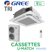 GREE Cassete U-MATCH 900x900 UM CST 60 3PH R32