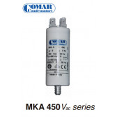 Permanente condensator MKA 12,5 μF - 450 van Comar - DOUBLE COSSE