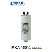 Permanente condensator MKA 2 μF - 450 van Comar - ENKEL COSSE