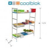 Coolblok Modulaire Opstelling - 470 mm X 1670 mm hoogte