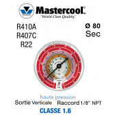 Mastercool HP vervangingsmeter - R22, R407C en R410A