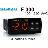 Osaka F 300 digitale koelthermostaat in 100...240 VAC