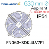 Ziehl-Abegg FN063-SDK.4I.V7P1 Axiaal ventilator