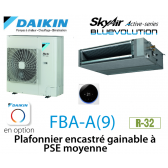 Daikin Plafonnier encastré gainable à PSE moyenne Active FBA125A monophasé