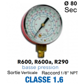 Manometer voor R290 - R600 - R600A