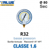 Drukmeter voor R32 van Value 