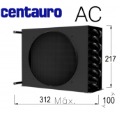Luchtgekoelde condensor AC 117/0.50 - OEM 208 - van Centauro