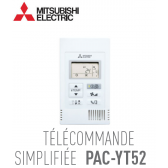 PAC-YT52 CRA vereenvoudigde afstandsbediening voor wandmontage
