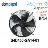 EBM-PAPST Axiale ventilator S4D450-GA14-01