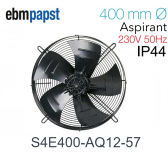EBM-PAPST S4E400-AQ12-57 Axiale ventilator