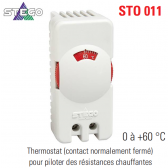 Compacte thermostaat voor regeling van Stego STO 011 verwarmingselementen