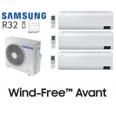 Samsung Windvrij Avant Tri-Split AJ068TXJ3KG + 2 AR07TXEAAWK + 1 AR12TXEAAWK
