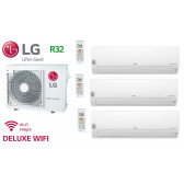LG Tri-Split DELUXE WIFI MU3R19.U22 + 2 X DM07RK.NSJ + 1 x DC09RT.NSJ - R32