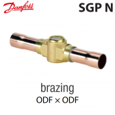 Vloeistofkijkglas SGP 6s N - 014L0191 Danfoss - 6 mm aansluiting, soldeer, ODF