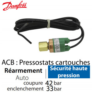 Pressostat Cartouche ACB-2UB517W - 061F7517 Danfoss 