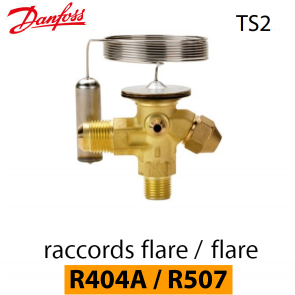 Thermostatisch expansieventiel TS 2 - 068Z3400 - R404A/R507A Danfoss