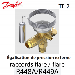 Thermostatisch expansieventiel TE 2 - 068Z3732 - R448A, R449A