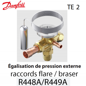 Thermostatisch expansieventiel TE 2 - 068Z3734 - R448A, R449A