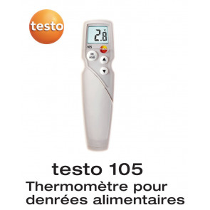 Testo 105 - Thermomètre pour denrées alimentaires