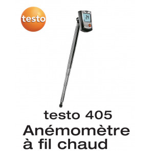 Testo 405 - Thermo-anemometer in zakformaat 