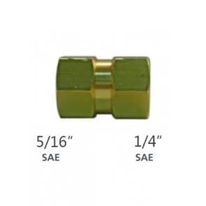 1/4'' SAEF x 5/16'' SAEF fitting voor R410