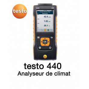 Testo 440 - Multifunctionele Anemometer