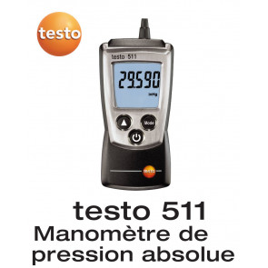 Testo 511 - Absolute drukmeter in zakformaat
