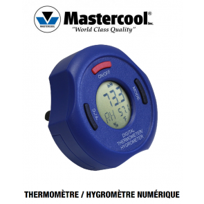 Thermomètre / hygromètre numérique Mastercool avec technologie sans fil Bluetooth® de Mastercool 