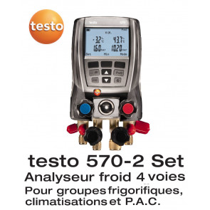 Testo 570-2 - Elektronische Koudedrukmeter