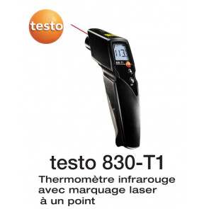 Testo 830-T1 - Thermomètre infrarouge avec marquage laser à un point