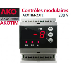 AKOTIM-23TE/1 modulaire regeling met 2 NTC-sensoren