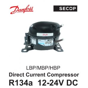 Danfoss / Secop BD35F compressor - R134A, 12-24V DC, zonder MODULE