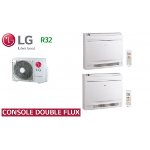 LG Bi-Split CONSOLE DOUBLE FLUX MU2R17.U12 + 2 UQ09F.NA0 