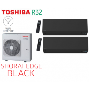 Toshiba SHORAI EDGE BLACK Bi-Split RAS-3M26U2AVG-E + 1 RAS-B13G3KVSGB-E + 1 RAS-B16G3KVSGB-E