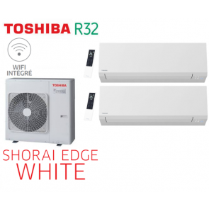 Toshiba SHORAI EDGE WHITE Bi-Split RAS-3M26U2AVG-E + 1 RAS-B13G3KVSG-E + 1 RAS-B16G3KVSG-E