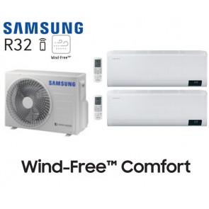 Samsung Windvrij Comfort Bi-Split AJ040TXJ2KG + 2 AR07TXFCAWKN