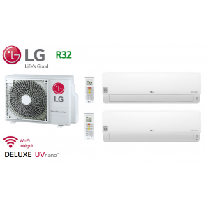 LG Bi-Split DELUXE WIFI MU2R15.U13 + 2 X DM07RK.NSJ 