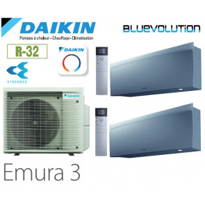 Daikin Emura 3 Bisplit 3MXM52A + 1 FTXJ20AS + 1 FTXJ35AS - R32