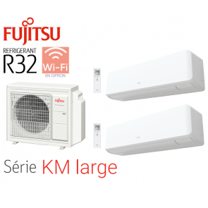 Fujitsu Bi-Split Wand AOY100M5-KB + 1 ASY50MI-KM + 1 ASY63MI-KM