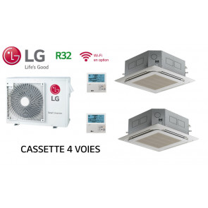 LG Bi-Split Cassette 4 voies MU3R21.U22 + 1 X CT09F.NR0 + 1 X  CT12F.NR0