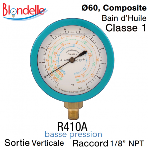 Blondelle BP - R410A vervangende manometer