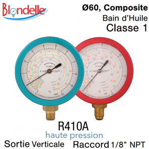 Blondelle HP - R410A vervangende manometer